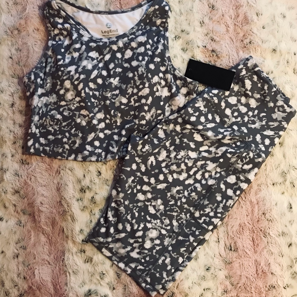 Leopard Print Workout Set